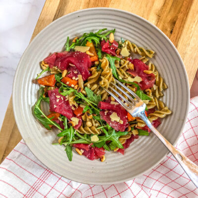 Super Easy Carpaccio Pasta