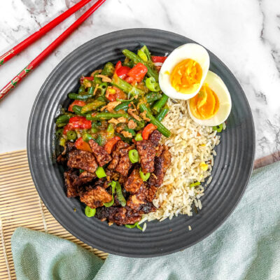 Crispy Tempeh With Sajoer Beans