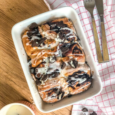 Healthier Oreo Cinnamon Buns