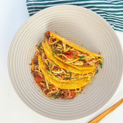 Spaghetti Tacos