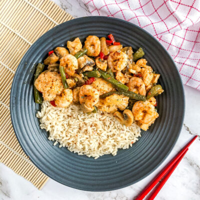 Sweet and Sour Shrimp Stir Fry