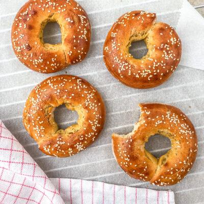 4 Ingredient Bagels