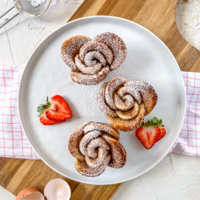 French Toast Roses