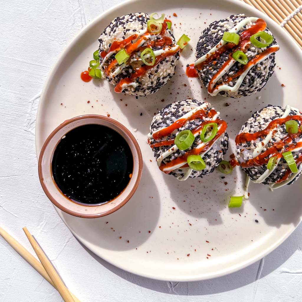 Salmon Sushi Balls - Eva Koper