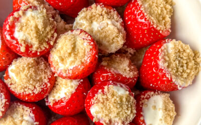 Strawberry Cheesecake Bites