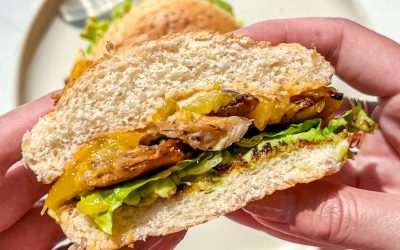 Mango Chicken Burger
