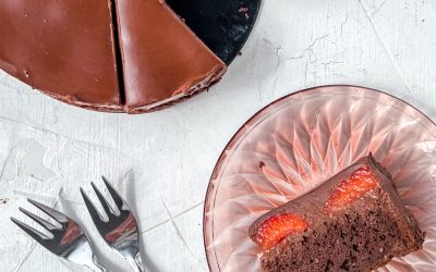 Strawberry Chocolate Cake