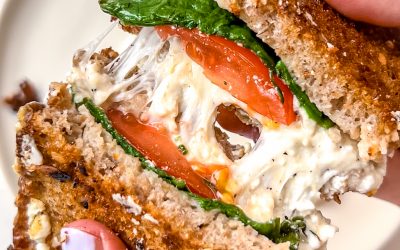Feta Spinach Sandwich