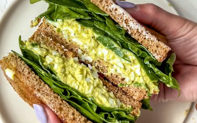 Easy Avocado Egg Sandwich