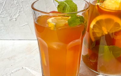 Peach Rooibos Iced Tea
