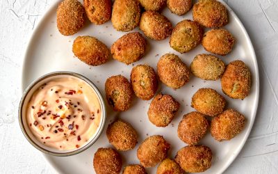 Crispy Stuffed Olives