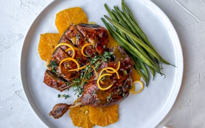 Honey Orange Crispy Duck