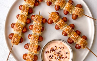 Pigs in a Blanket on a Stick