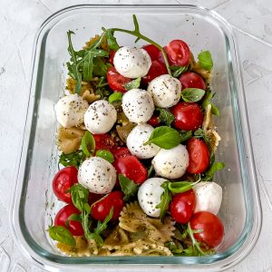Caprese Mealprep Salad Eva Koper