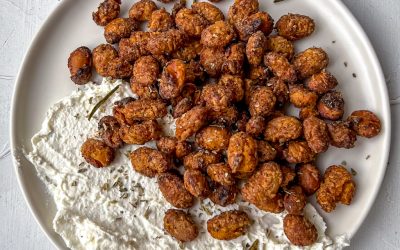 Whipped Feta Crispy Beans