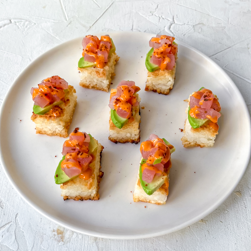 Tuna Crispy Rice Bite Eva Koper