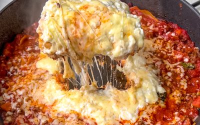 Pan Baked Lasagna
