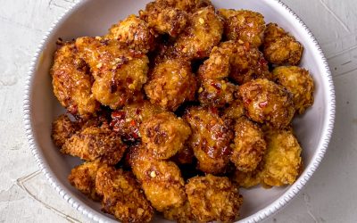 Chili Honey Popcorn Chicken