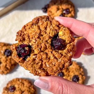 Blueberry White Chocolate Oat Cookies Eva Koper
