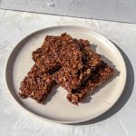 Chocolate Brownie Oat Bars Eva Koper