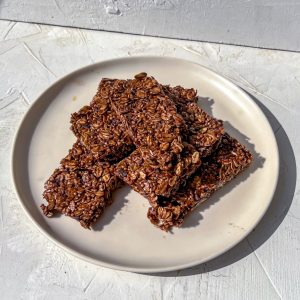 Chocolate Brownie Oat Bars Eva Koper