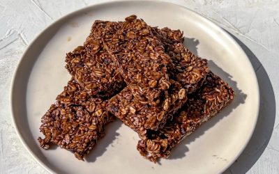 Chocolate Brownie Oat Bars
