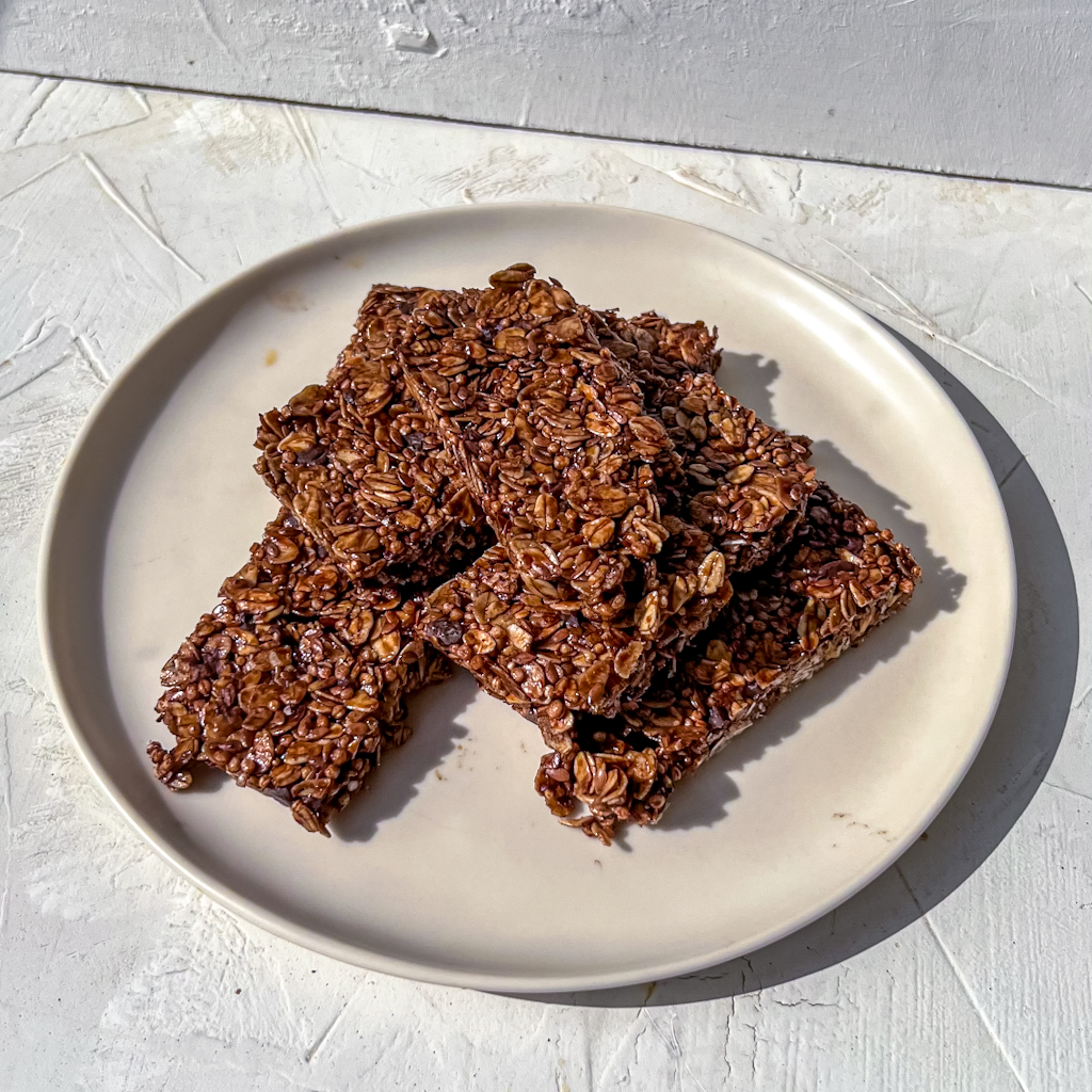 Chocolate Brownie Oat Bars Eva Koper