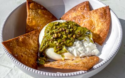 Pistachio Burrata Dip