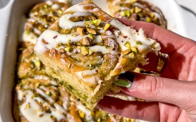 Pistachio Cinnamon Rolls