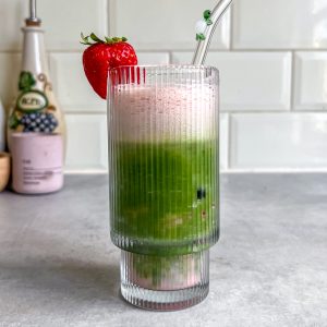 Strawberry Iced Matcha Eva Koper