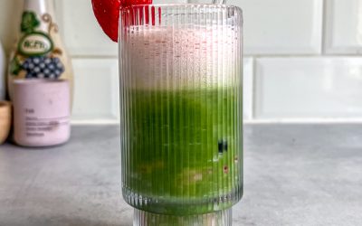Strawberry Iced Matcha