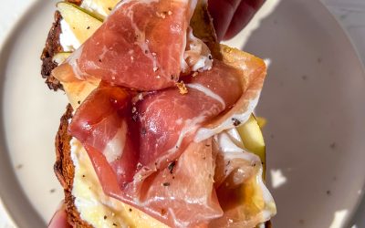 Sweet Parma Ham Toast