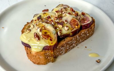 Baked Camembert Fig Sandwich